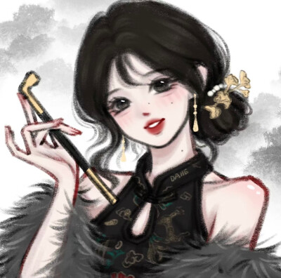 古风手绘气质女头
画师：DAHE大赫