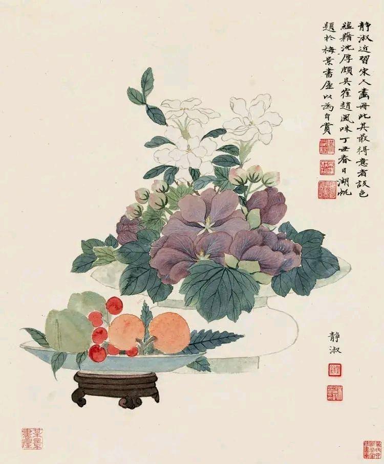 潘静淑绘画作品