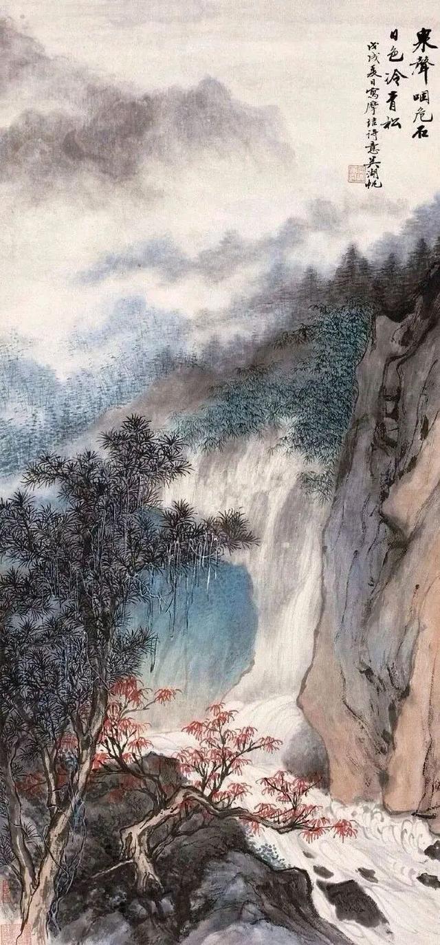 吴湖帆的山水画