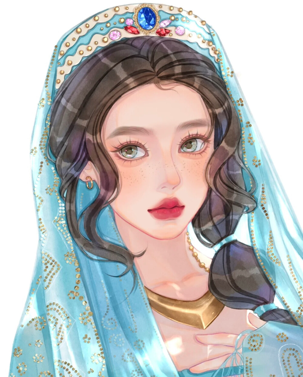 手绘头像
画师:JinJin金金