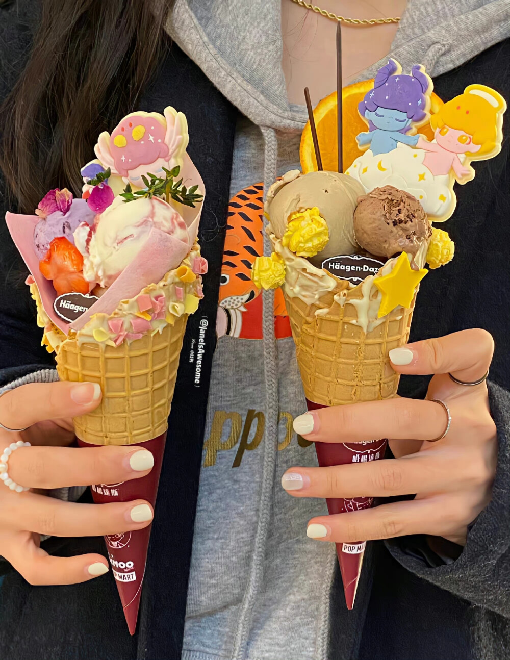 “冰淇淋是春天的号角！” ​
cr.星星贩卖所
