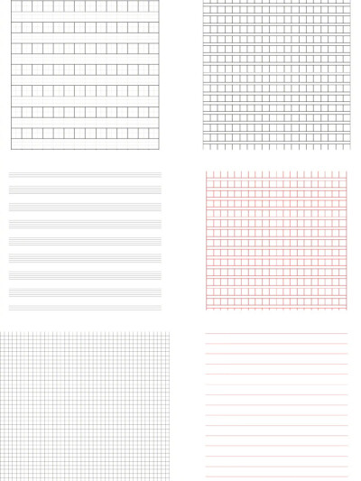 一组最全的打印纸②，可以说非常实用了