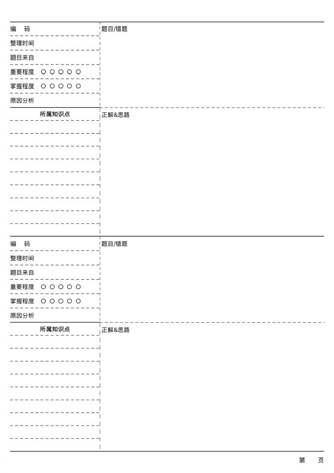 一组最全的打印纸②，可以说非常实用了