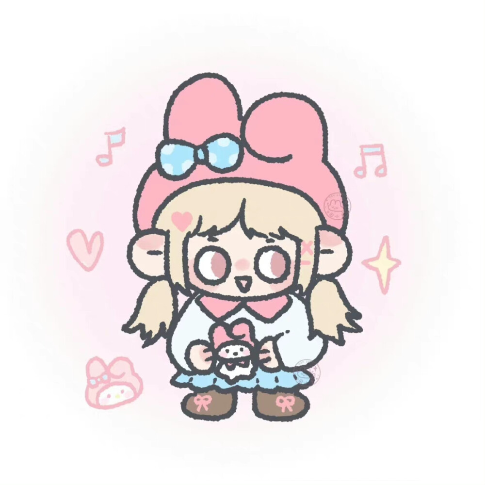 三丽鸥拟人头像
画师：田小鱼uou