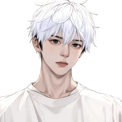 手绘男头