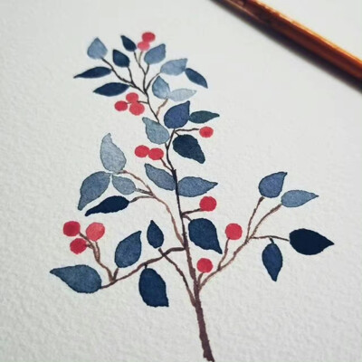 小花草，插画师ishajunedesigns ​​​