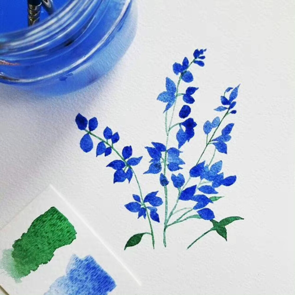 小花草，插画师ishajunedesigns ​​​