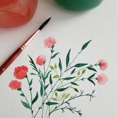 小花草，插画师ishajunedesigns ​​​