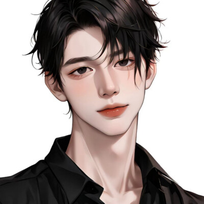 手绘男头