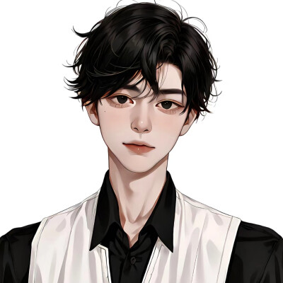 手绘男头