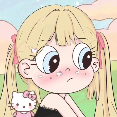 可爱 动漫 情头