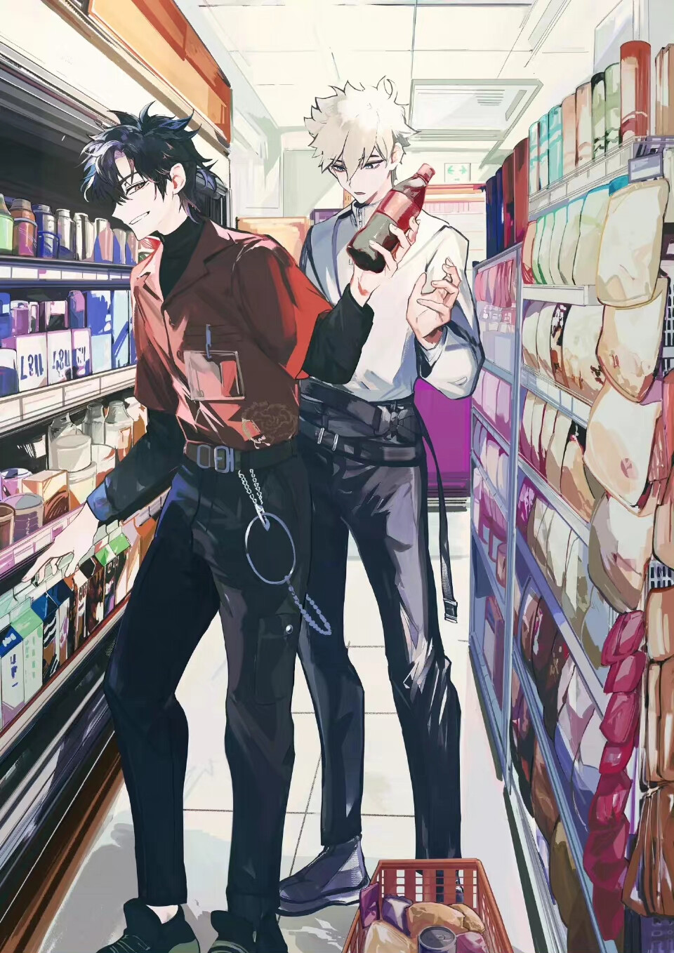 三人组的游玩时光
twi：mtmtomt328