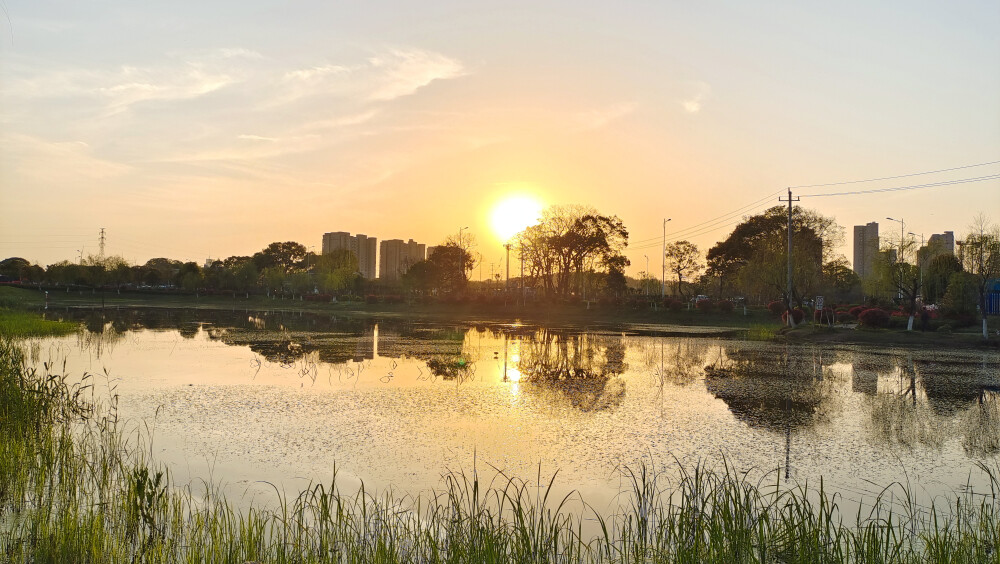 吉安随拍：夕阳美景