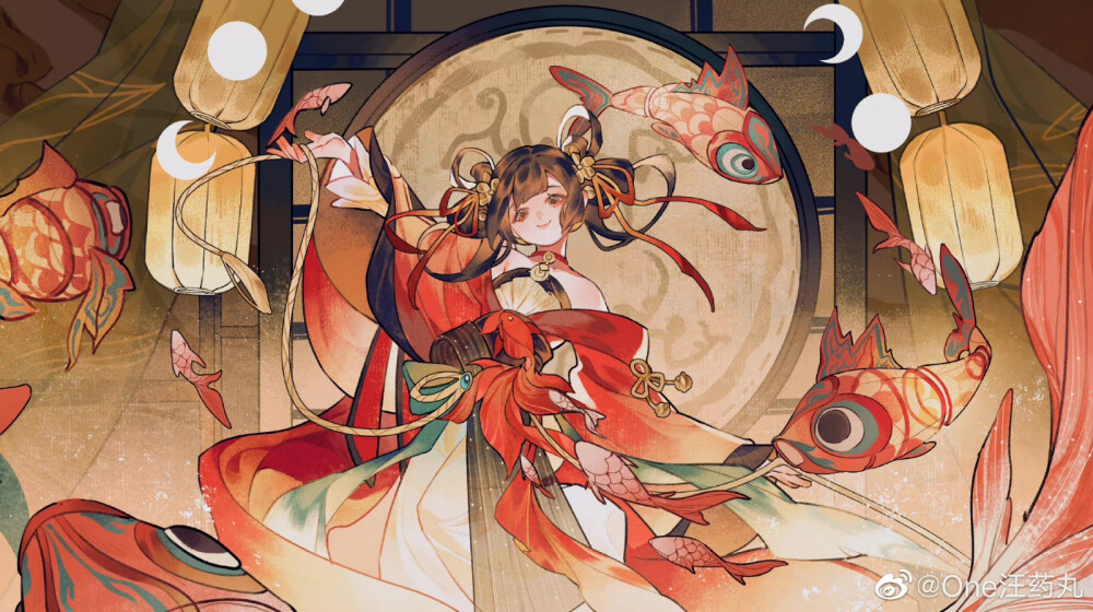 画师:One汪药丸
古风插画丨原创插画