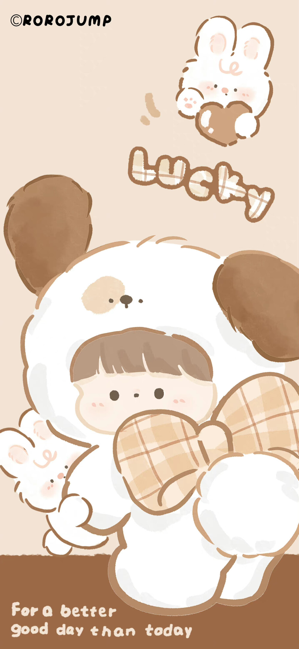 可爱卡通壁纸 少女心