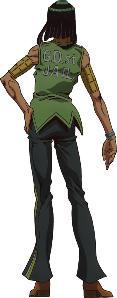 JOJO的奇妙冒险-石之海
「艾梅斯·克斯提洛」and「亲吻」人设图