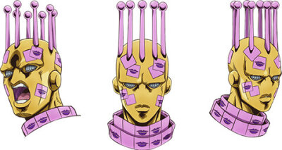 JOJO的奇妙冒险-石之海
「艾梅斯·克斯提洛」and「亲吻」人设图