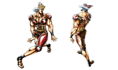 游戏【JOJOASB】部分角色设定图
（战斗潮流）