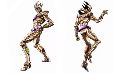 游戏【JOJOASB】部分角色设定图
（黄金之风）