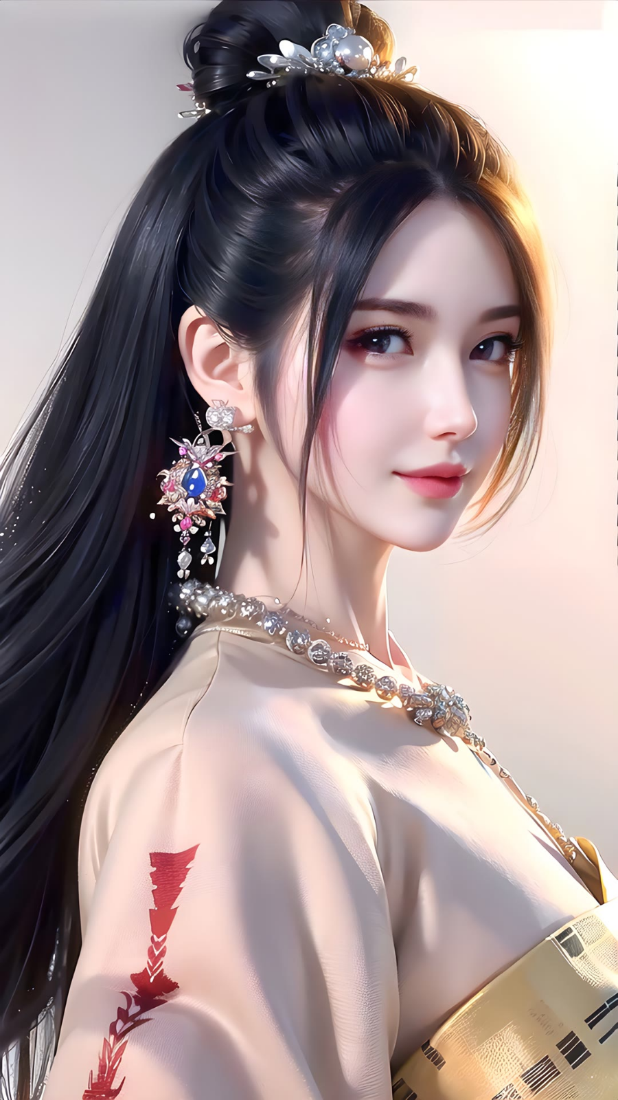 古风美女AI壁纸