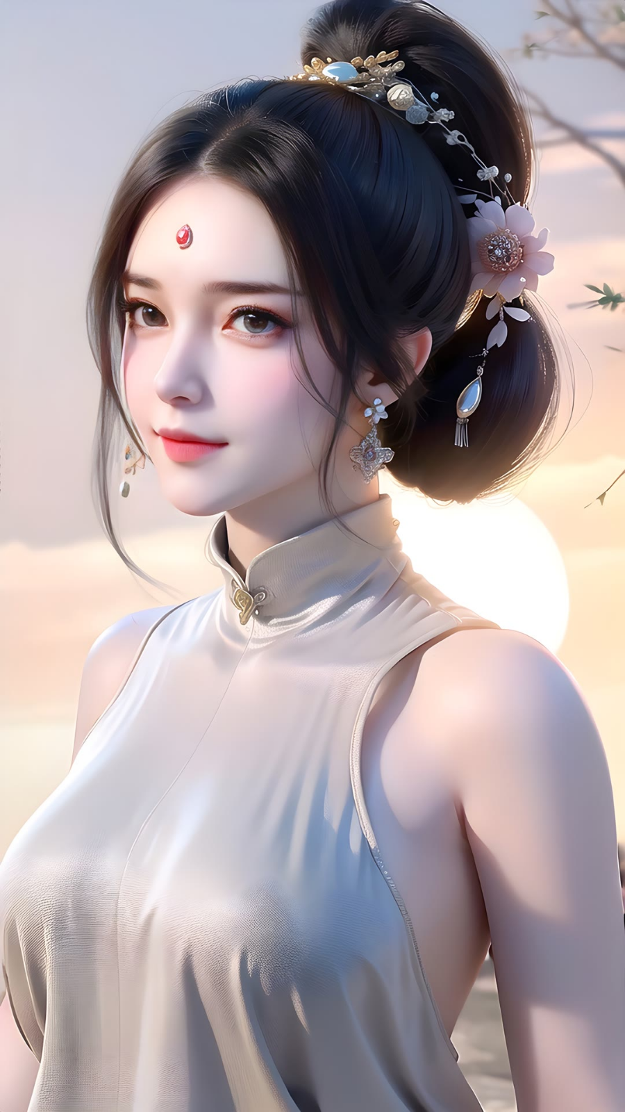 古风美女AI壁纸