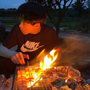 真人男头