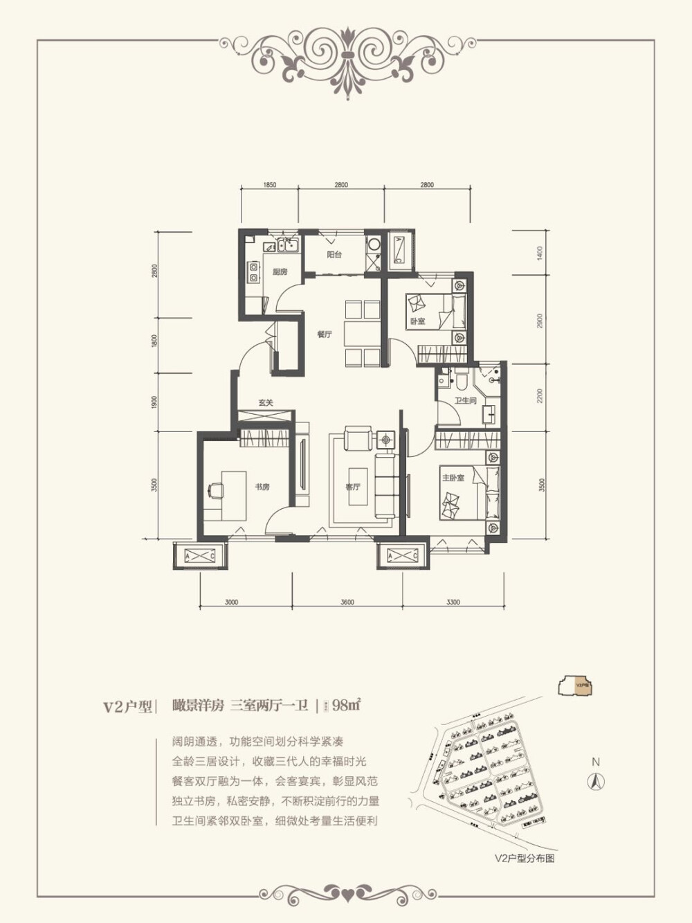 武清距离北京一墙之隔的洋房现房