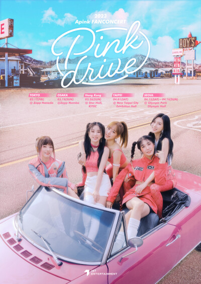 2023 Apink Fan Concert Pink Drive 