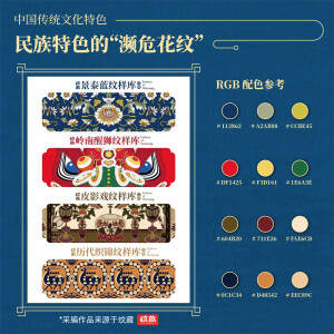 听说过“濒危动物”，但你有听过“濒危花纹”吗？

壮族小伙黄清穗是一名平面设计师，研究生毕业后，他带着半岁的儿子走遍西南乡村，挨家挨户地从纺织品、工艺品中提取民间纹样。他挖掘出了两万多种中国经典纹样，并亲手描绘整理成册，做成一本“纹样字典”。他还将经典纹样融入时尚，打造纹样IP，让传统纹样再次焕发生机。