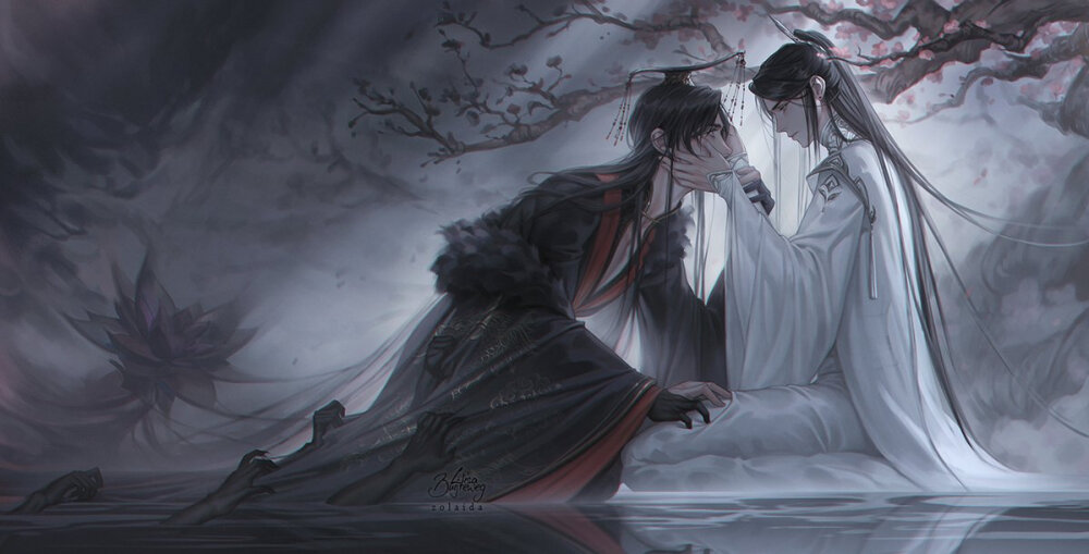 二哈和他的白猫师尊
燃晚
画手大大：twi:artofzolaida