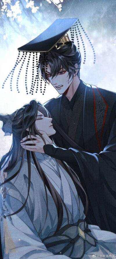 二哈和他的白猫师尊
这个也许可能是漫画里的？