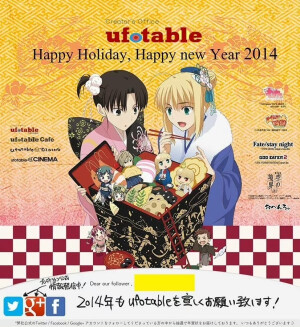 ufotable 2014新年绘