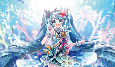 初音ミク16周年纪念活动「初音ミクPROMISE-16歳の約束-」将在东京、横滨、神户的三个会场举办
画师：めるのめる