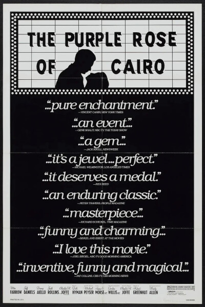 1985 美国 《The Purple Rose ofCairo 开罗紫玫瑰》