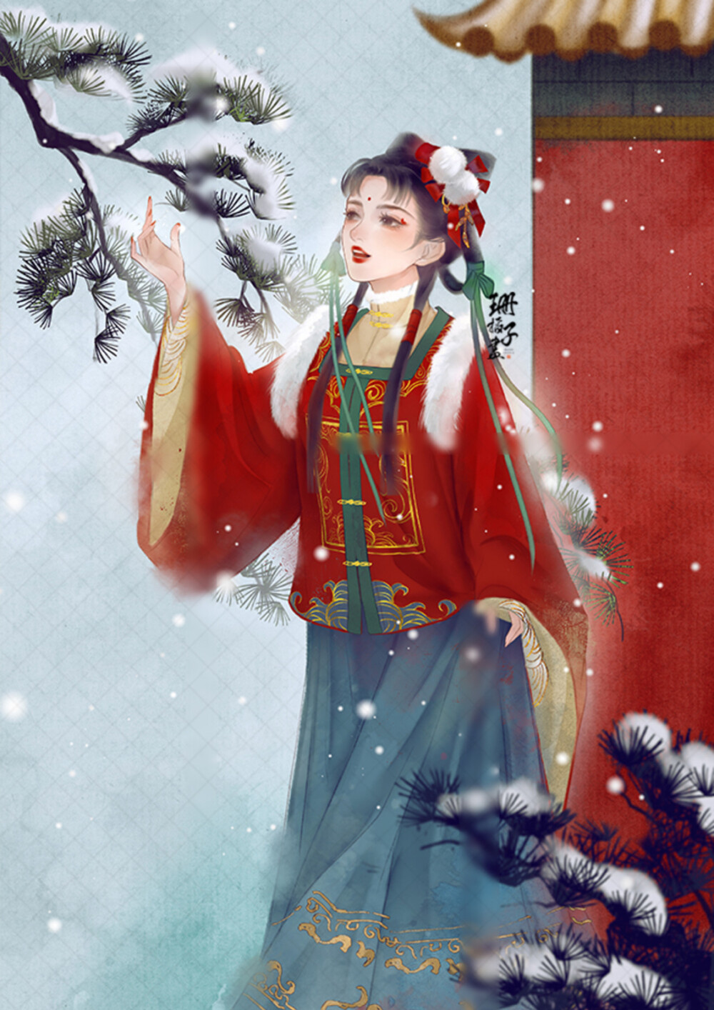 绘师：珊子就想画些画