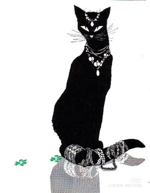 插画猫咪