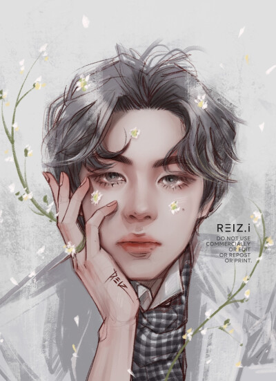 金泰亨手绘，搜图不易，留图请点赞，专辑内所有图片均有才阿米所绘，我只是图片搬运工，只留作欣赏