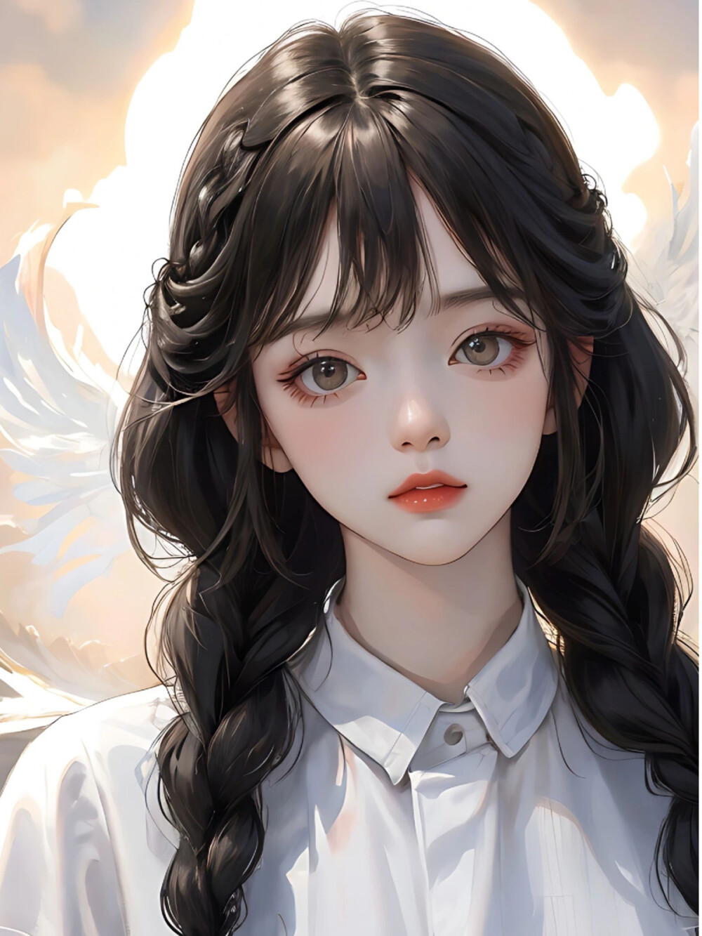 花与少女