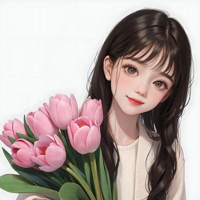 花与少女