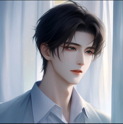 【关键词】白衬衫，白窗帘