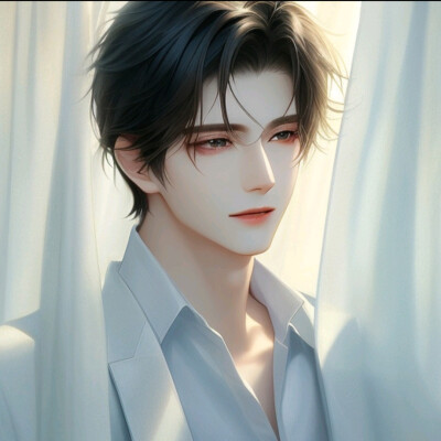 【关键词】白衬衫，白窗帘