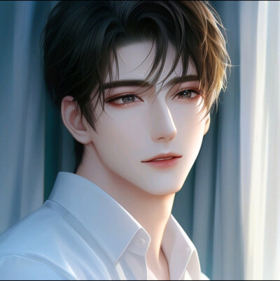 【关键词】白衬衫，白窗帘