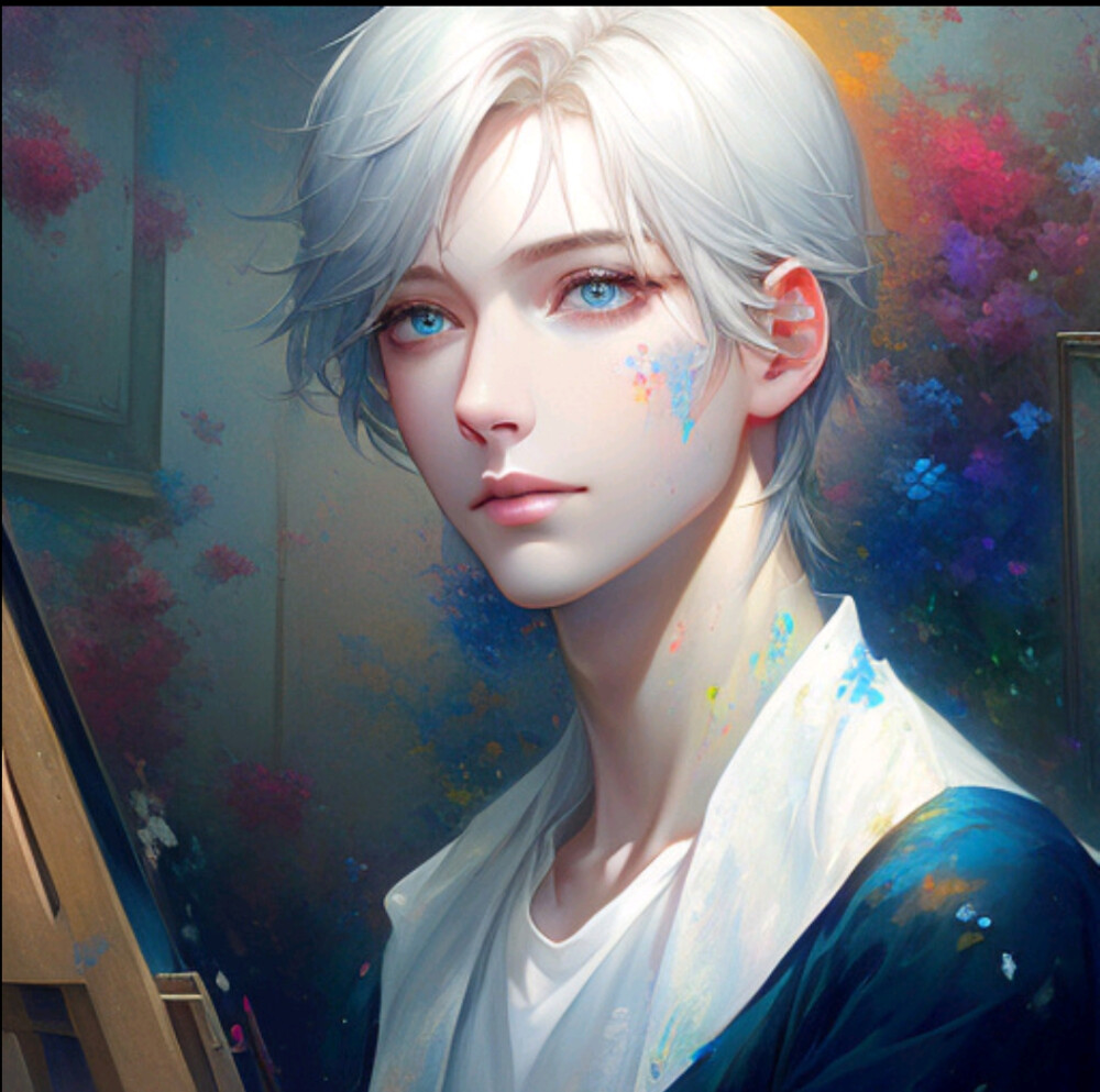 【ai关键词】画室，染料