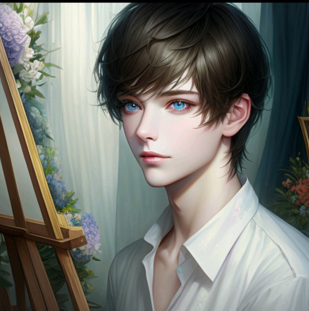 【ai关键词】画室，染料