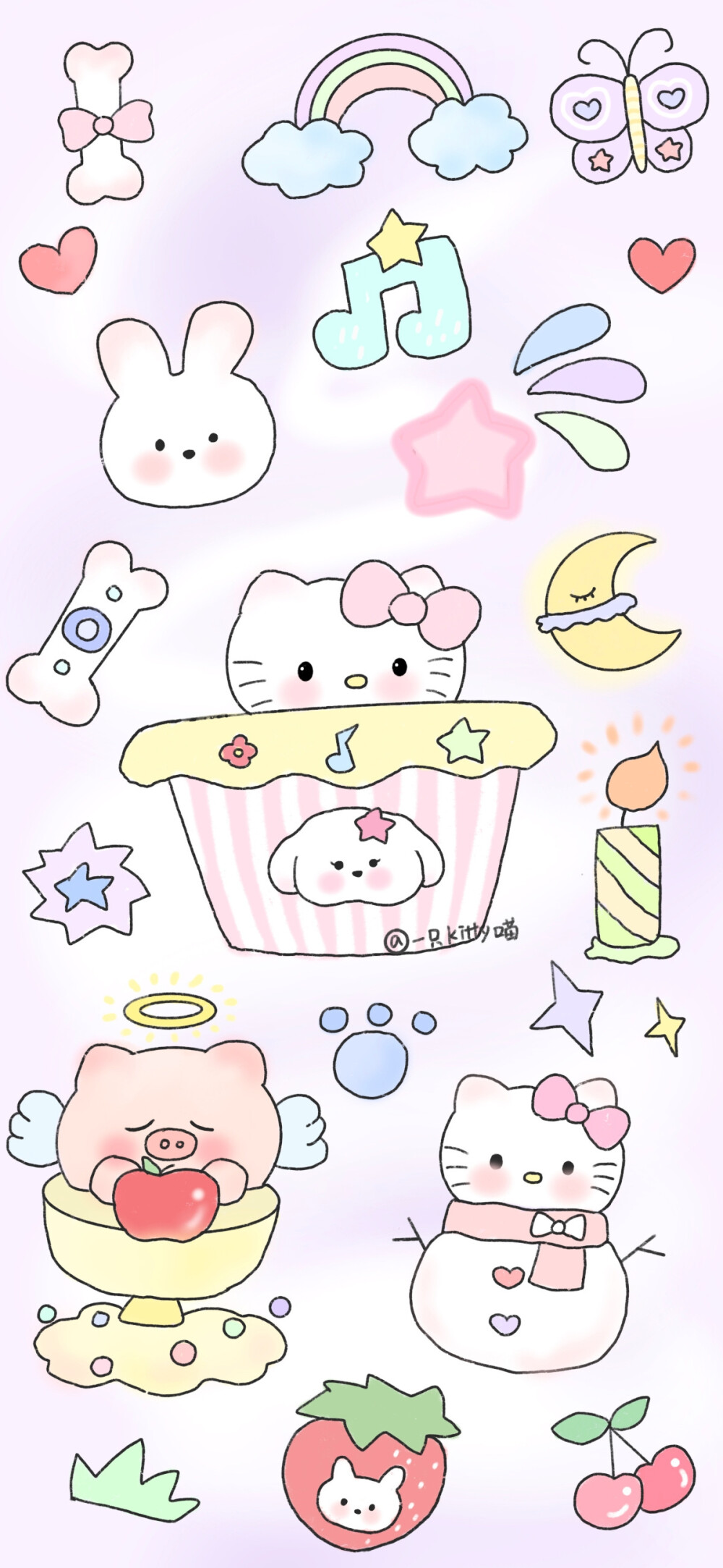 三丽鸥缤纷游乐园
画师一只kitty喵