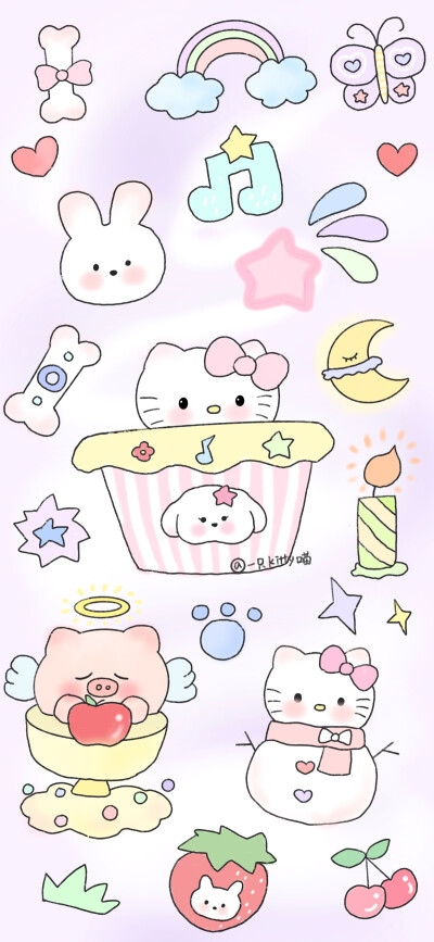 三丽鸥缤纷游乐园
画师一只kitty喵