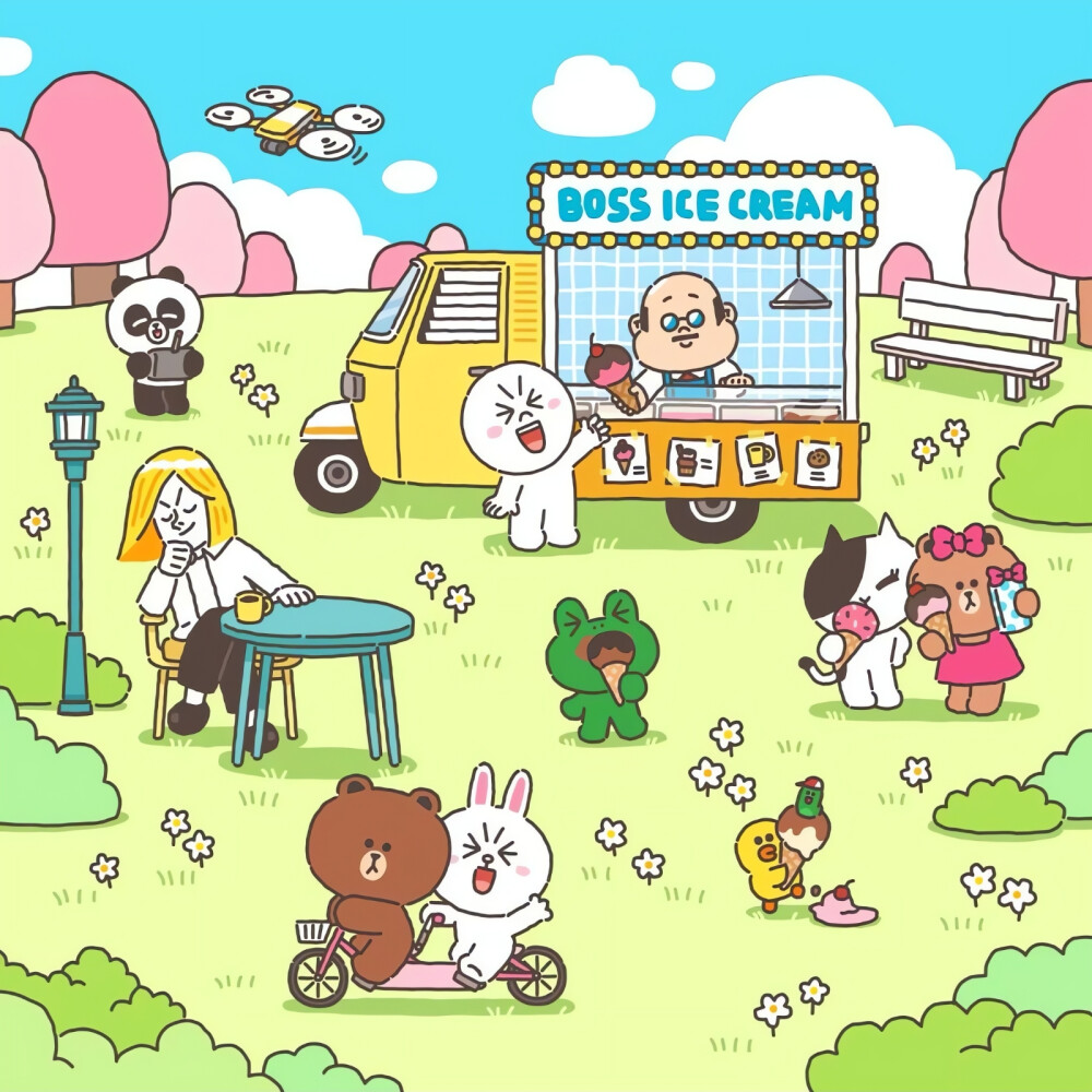 『linefriends』头像▪壁纸