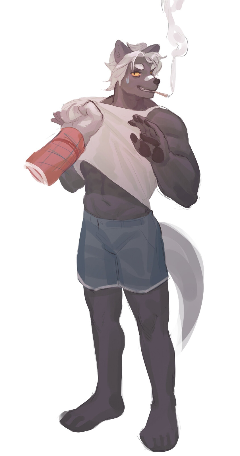 兽人，画师推荐，作者@kimdog_（Twitter）