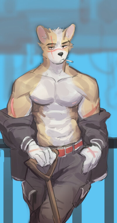 兽人，画师推荐，作者@kimdog_（Twitter）