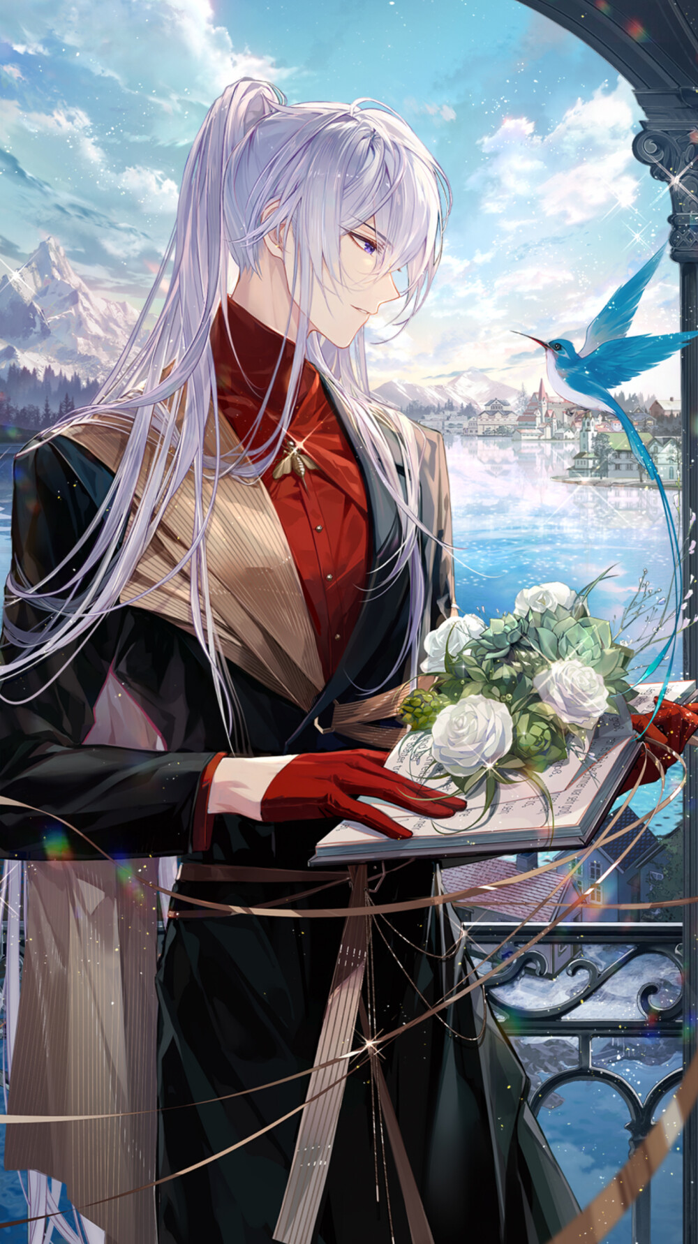 「时空中的绘旅人」/「叶瑄」【直到冰雪消… - 高清图片,堆糖,美图